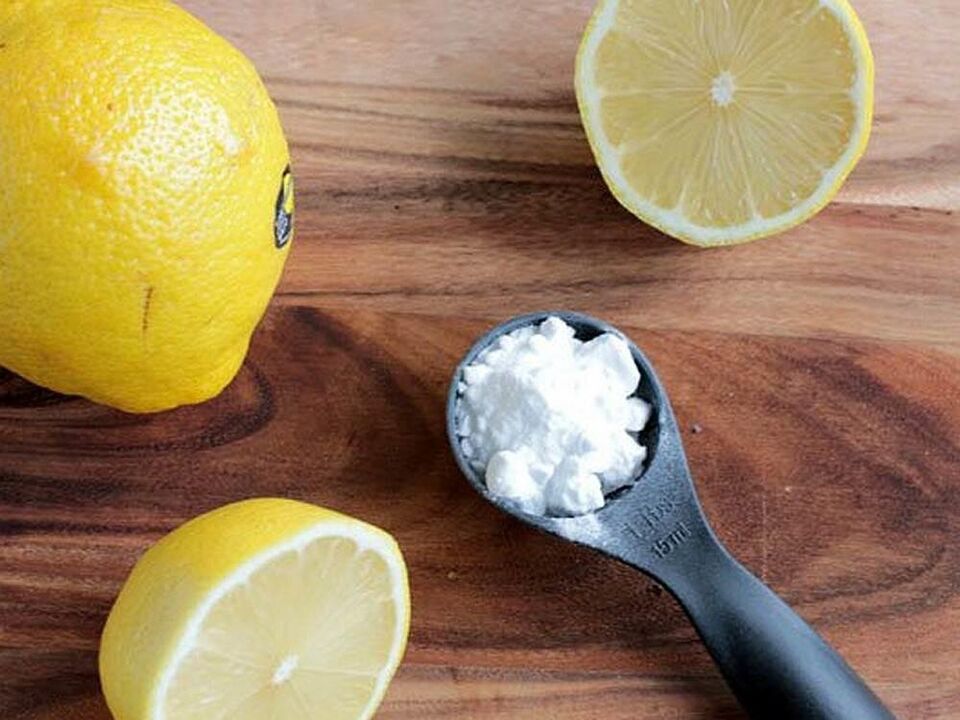 lemon and baking soda for nail fungus