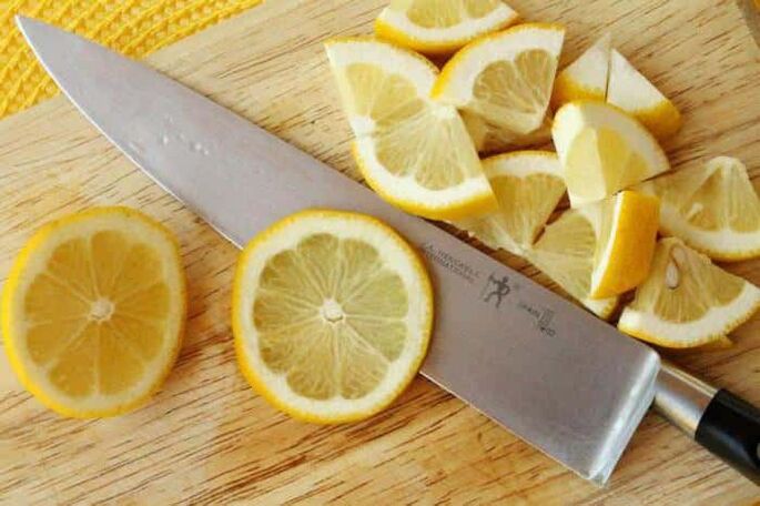 lemon for nail fungus