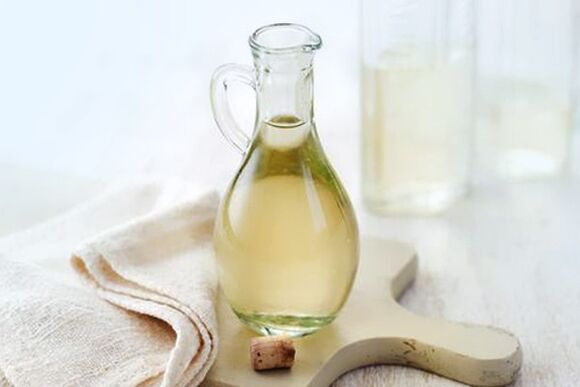 Vinegar is an effective agent that destroys fungal pathogens