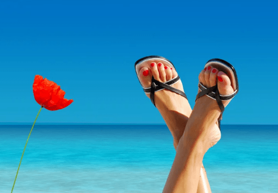 Pedicure - Key of Fungal Lack