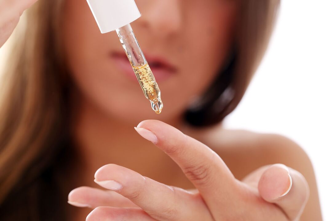Spots for nail fungus on fingers and hands